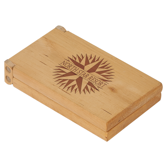 Wood Cribbage Game Set