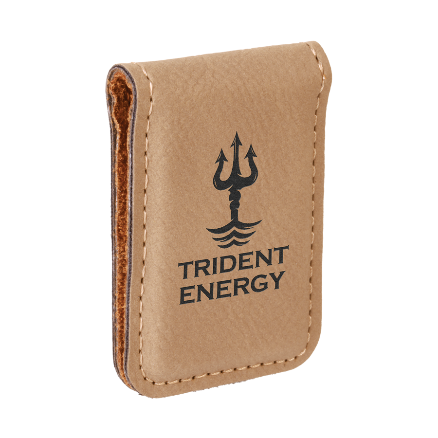 Leatherette Money Clip