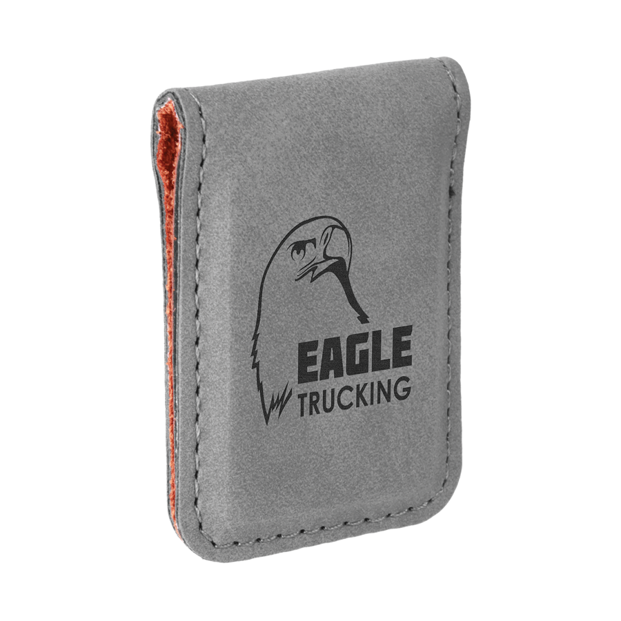 Leatherette Money Clip