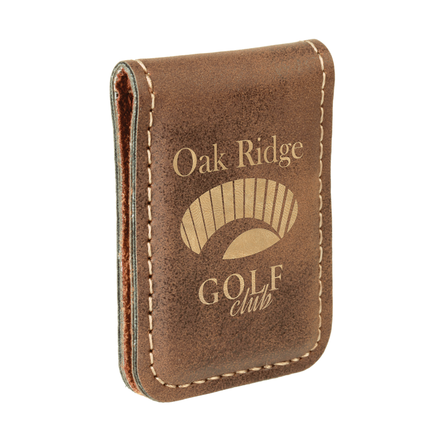 Leatherette Money Clip