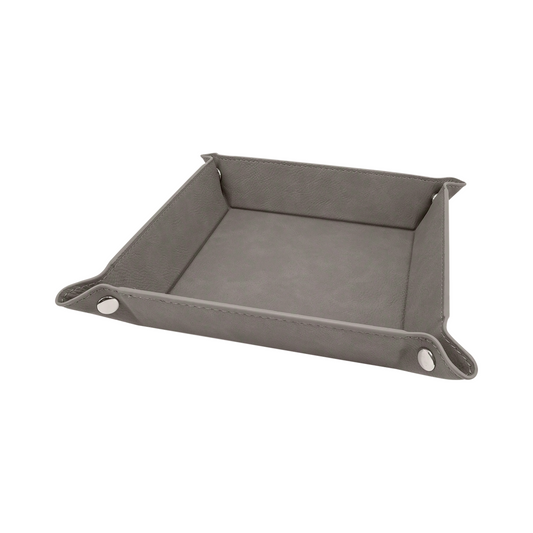 Snap Up Tray - Gray Leatherette
