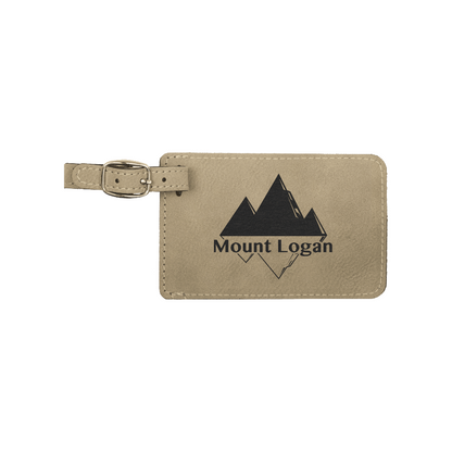 Leatherette Luggage Tag