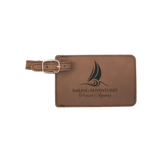Leatherette Luggage Tag
