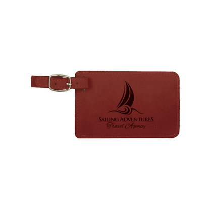 Leatherette Luggage Tag