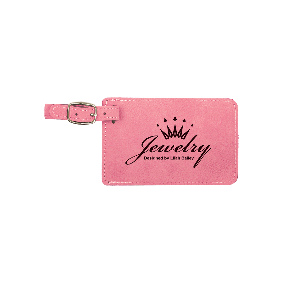 Leatherette Luggage Tag