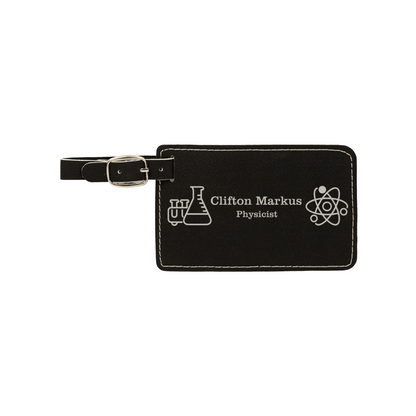 Leatherette Luggage Tag