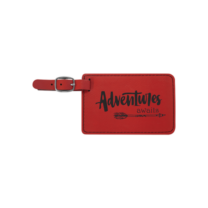 Leatherette Luggage Tag