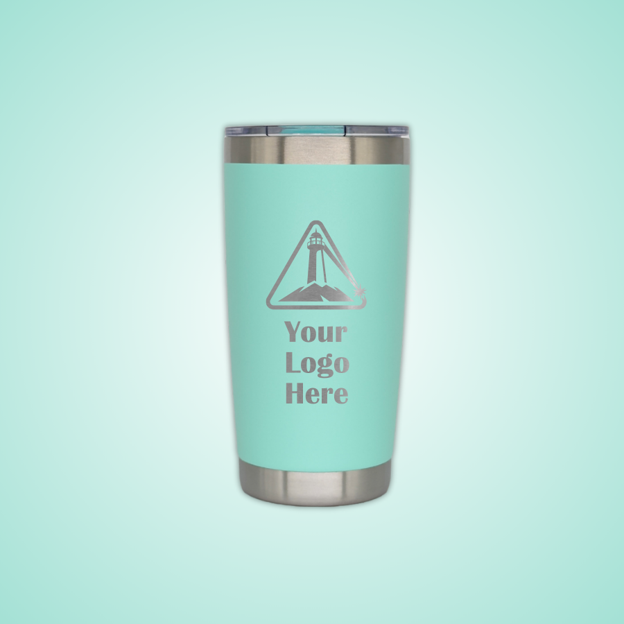 20oz Stainless Tumbler with Magnetic Sliding Lid