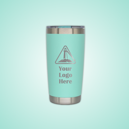 20oz Stainless Tumbler with Magnetic Sliding Lid