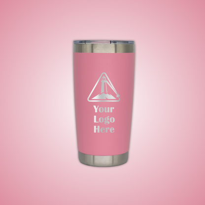 20oz Stainless Tumbler with Magnetic Sliding Lid