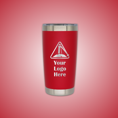 20oz Stainless Tumbler with Magnetic Sliding Lid