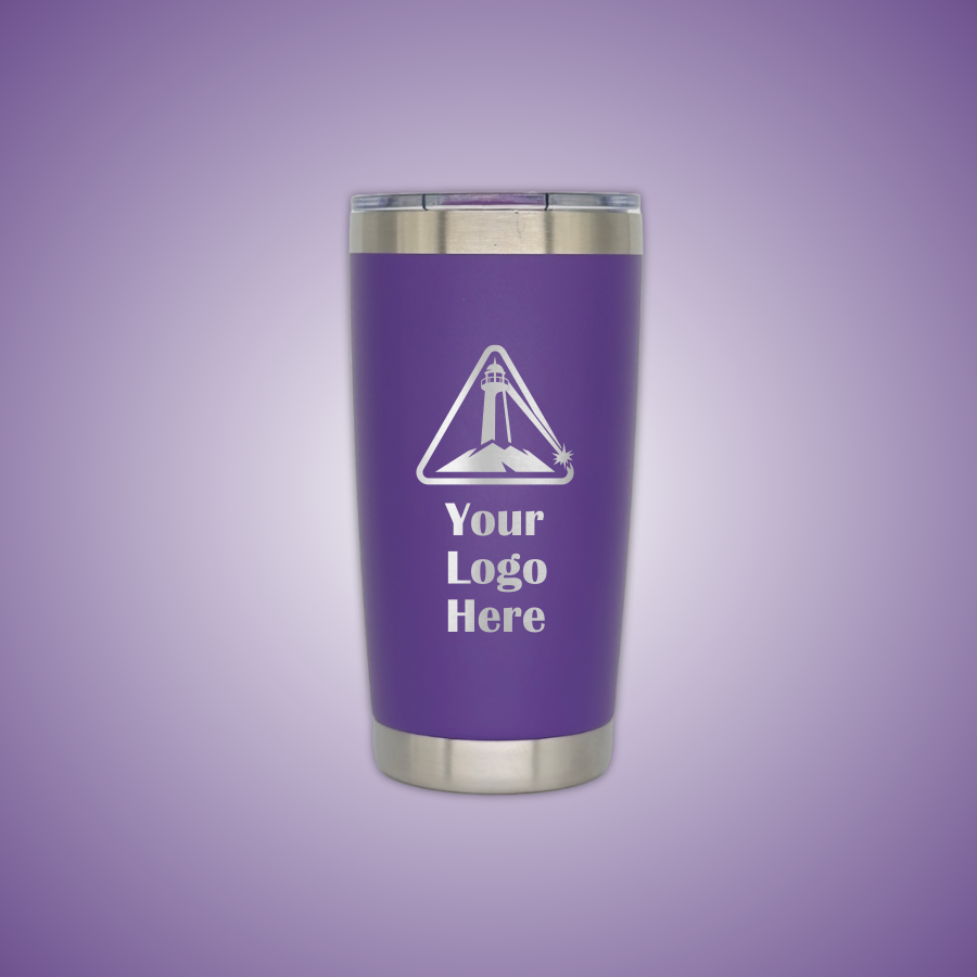 20oz Stainless Tumbler with Magnetic Sliding Lid