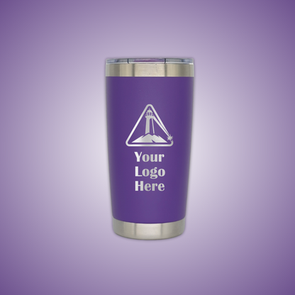 20oz Stainless Tumbler with Magnetic Sliding Lid